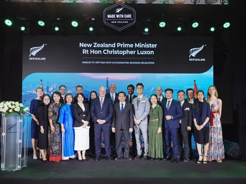 Doanh nghiệp New Zealand đồng hành cùng Thủ tướng trong chuyến công du thúc đẩy hợp tác thương mại tại Việt Nam