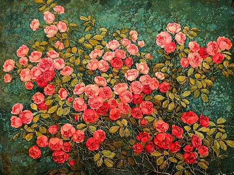 Nét cọ mùa xuân – Hành trình hội hoạ đầy cảm xúc của hoạ sĩ Tú Nga