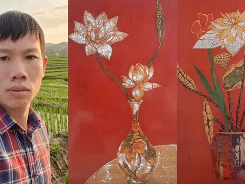 Họa sĩ Đỗ Văn Tăng: Khi tĩnh vật sơn mài kể câu chuyện về hồn Việt