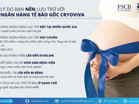 Sao Việt và trào lưu Lưu trữ tế bào gốc Cuống rốn cho con