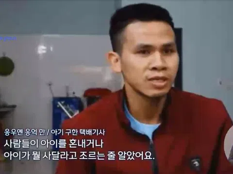 Thời sự Hàn Quốc gọi việc Nguyễn Ngọc Mạnh cứu bé gái ở tầng 12 là ‘một câu chuyện như phim’