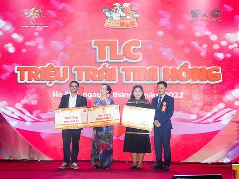 Dấu ấn Chương trình “TLC - Triệu trái tim Hồng” của Công từ Cổ phần Dịch vụ và Giải trí Thăng Long