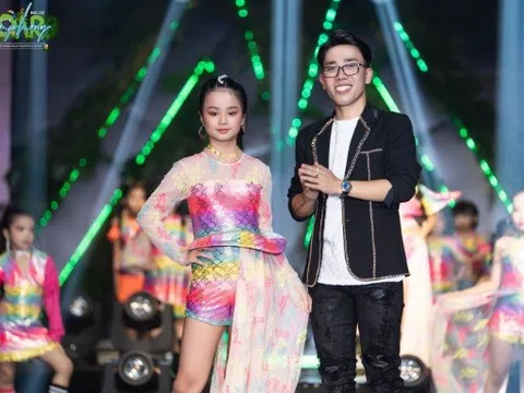 Mẫu nhí Maika sải bước Catwalk trong show diễn thời trang NKT Trần Thanh Mẫn