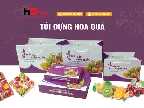 In túi đựng hoa quả - Nâng tầm nông sản Việt Nam