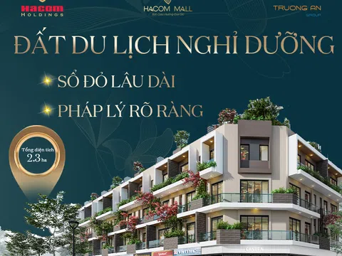 Cơ hội “Sinh lời kép” hiếm có với Shophouse Hacom Mall Ninh Thuận