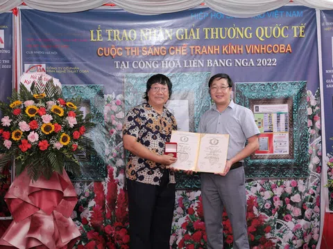 Tự hào tranh kính Vinh COBA nhận giải thưởng sáng chế Quốc tế