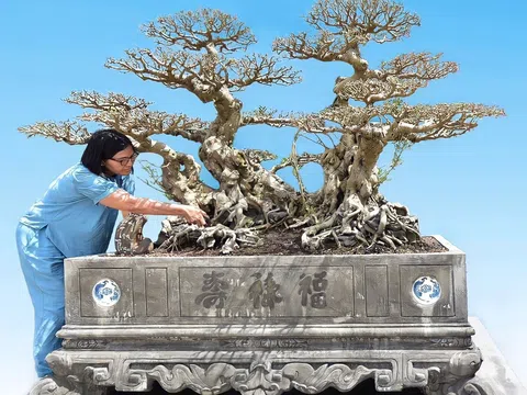 Nghệ nhân Quân Xốm “bật mí” về tác kiệt tác Song Long Tọa Thạch