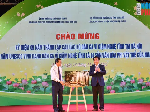 Chương trình nghệ thuật “Vang mãi câu ca Xứ Nghệ" giữa lòng Hà Nội