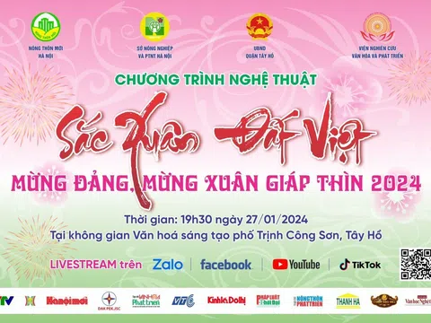 Album "Sắc Xuân Đất Việt 2024 của NSƯT Hương Giang"