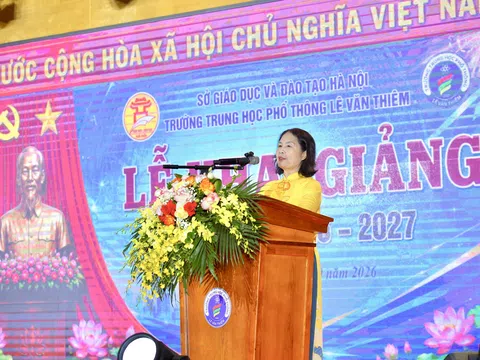 Trường THPT Lê Văn Thiêm khai giảng năm học 2026-2027, hướng tới dấu mốc 30 năm thành lập