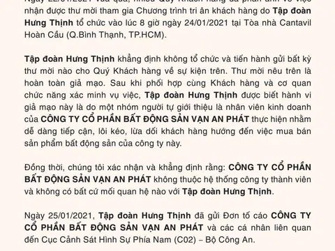 Lùm xùm vụ Công ty Vạn An Phát bị “tố” giả mạo doanh nghiệp khác để bán hàng