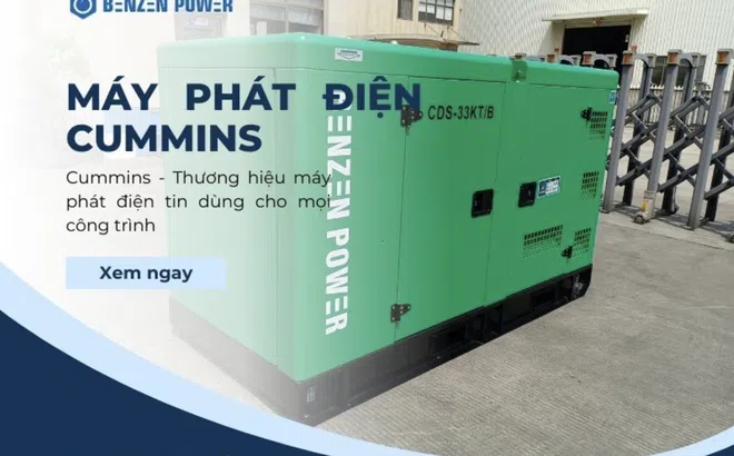 Cummins - Thương hiệu máy phát điện tin dùng cho mọi công trình