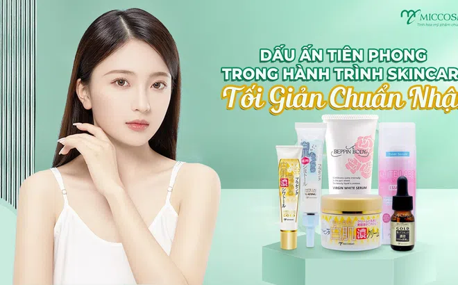 Miccosmo: Dấu ấn tiên phong trong hành trình skincare tối giản chuẩn Nhật