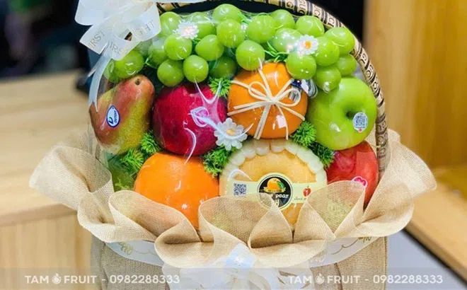 Quà Tặng Sức Khỏe Lên Ngôi – Giỏ Trái Cây Tam Fruit Được Ưa Chuộng