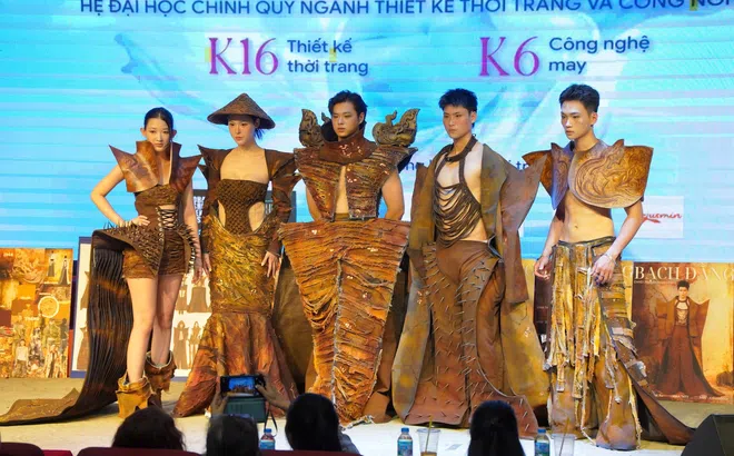 NGÀY THỨ HAI LỄ BẢO VỆ ĐỒ ÁN TỐT NGHIỆP K16 THIẾT KẾ THỜI TRANG & K6 CÔNG NGHỆ MAY: NHIỀU GÓC NHÌN MỚI TỪ VĂN HÓA, VẬT LIỆU VÀ ĐỜI SỐNG XÃ HỘI
