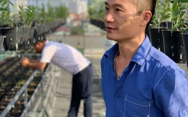 Lê Mạnh Chung chàng trai trẻ với nhiệt huyết chơi hoa lan