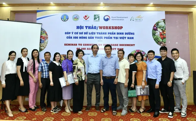 Hội thảo góp ý cơ sở dữ liệu thành phần dinh dưỡng của 100 nông sản thực phẩm tại Việt Nam