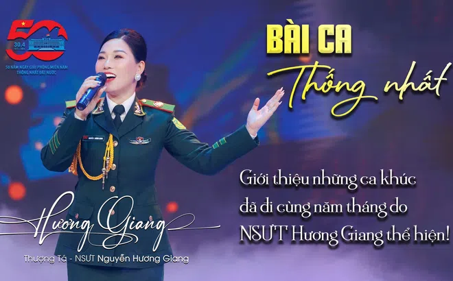 NSƯT Hương Giang ra mắt Album “Bài ca Thống nhất”