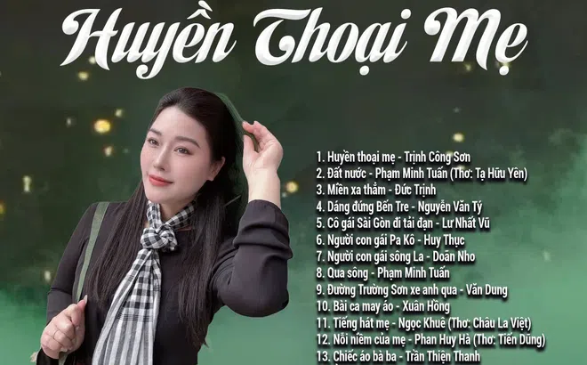 NSƯT Hương Giang ra Album “Huyền thoại mẹ” tri ân hình tượng người phụ nữ Việt Nam